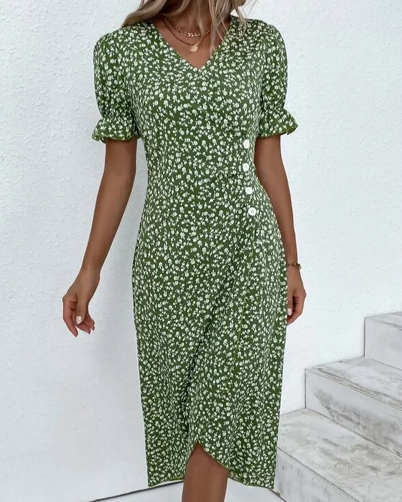 Brigitte – Robe Imprimée Florale