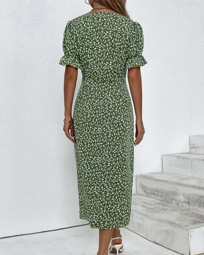 Brigitte – Robe Imprimée Florale