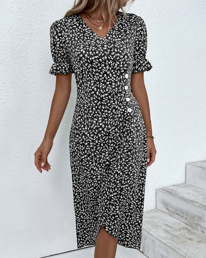 Brigitte – Robe Imprimée Florale