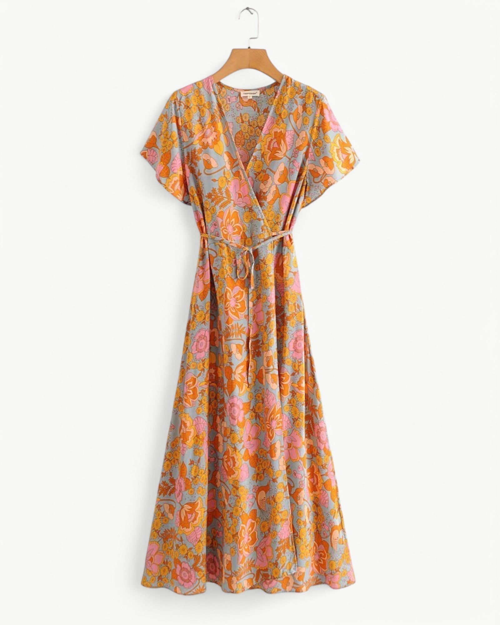 Esme - Robe Florale Enveloppante