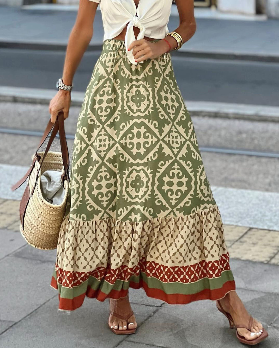 Sierra - Jupe Maxi Boho