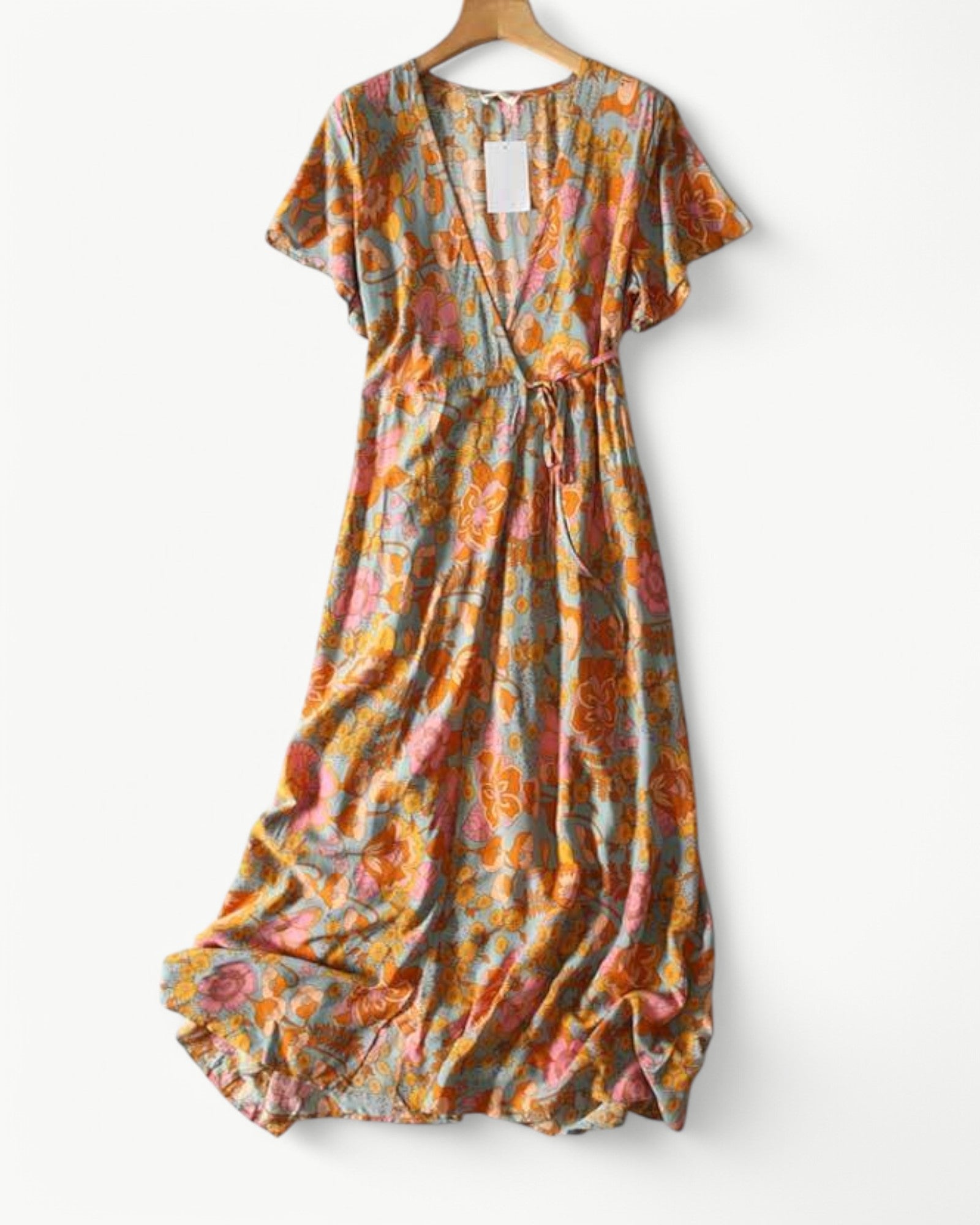 Esme - Robe Florale Enveloppante