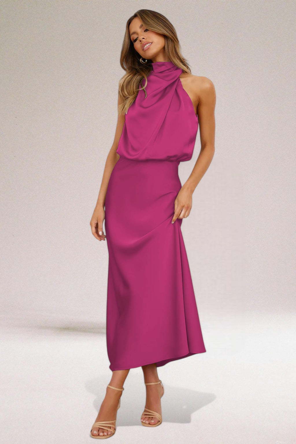 Flavia – Robe Satin Premium