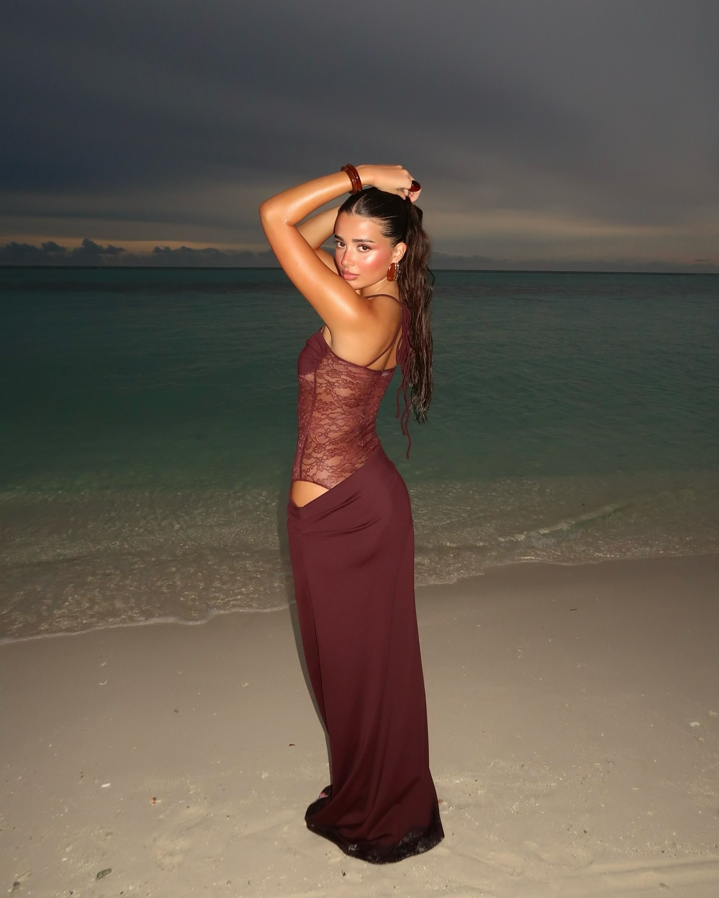 Astrid™ | Robe longue en satin