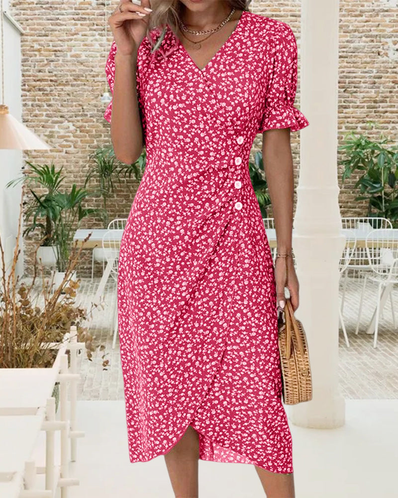 Brigitte – Robe Imprimée Florale