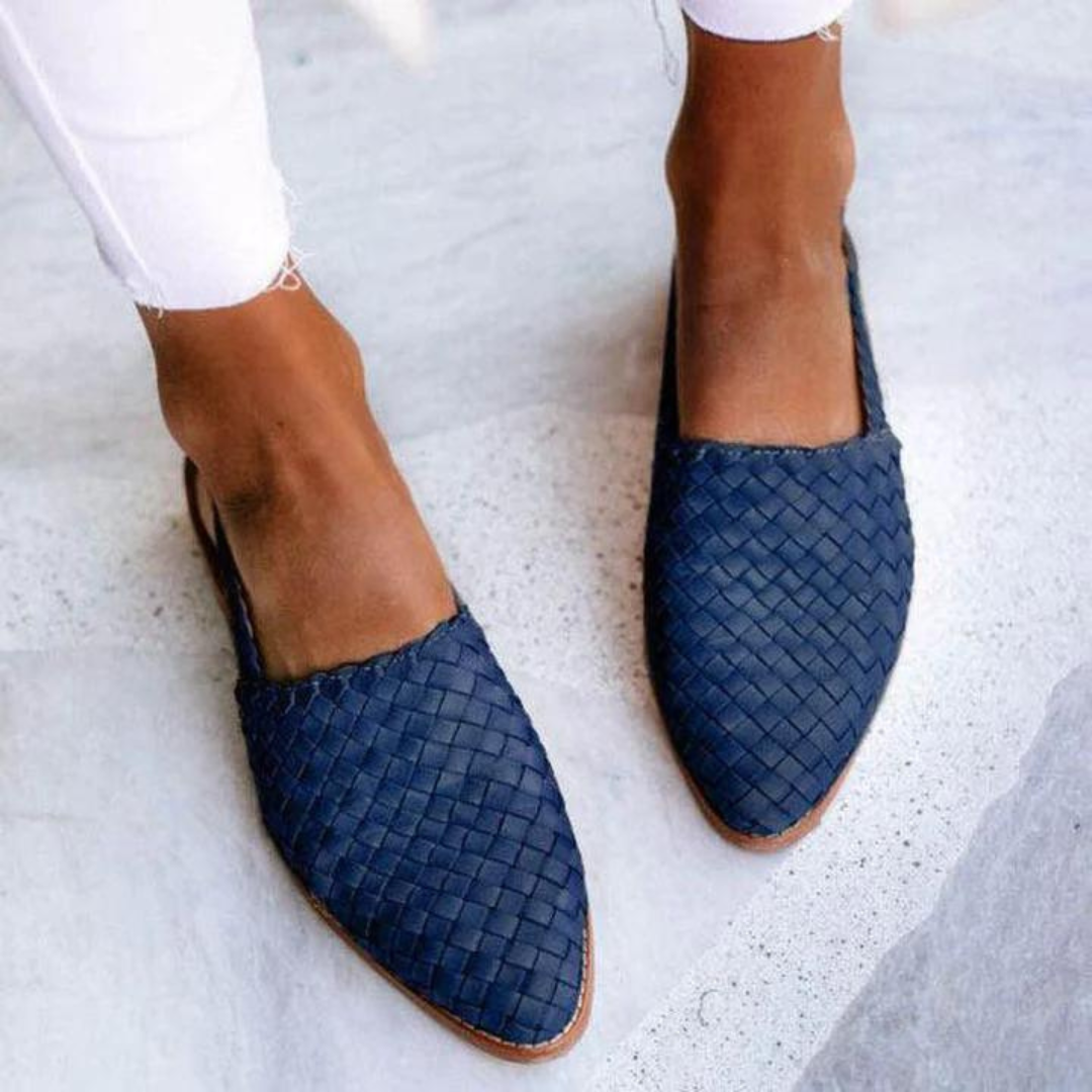 Rianna – Sandales Plates Artisanales