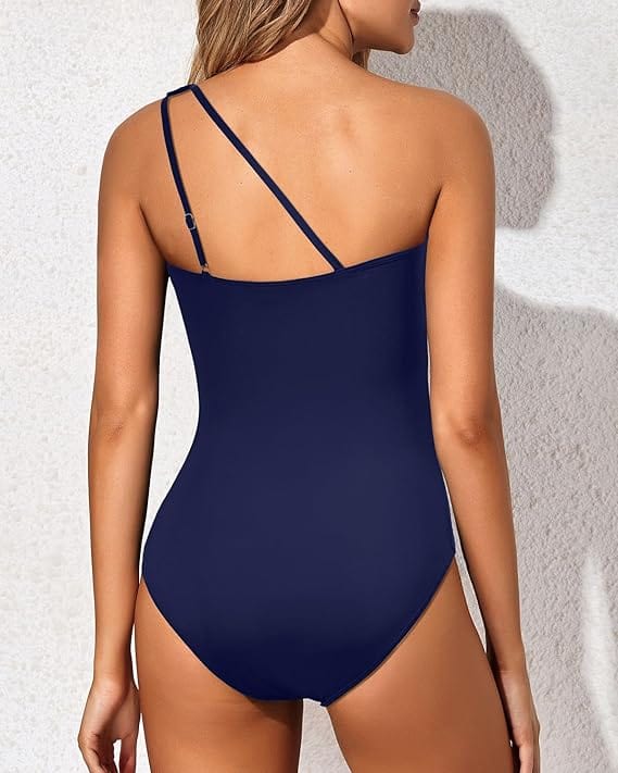 Maillot de bain sculptant asymétrique