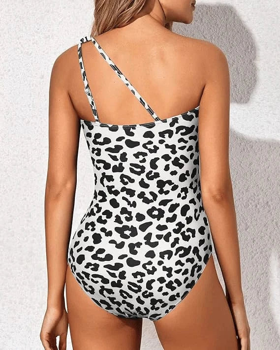 Maillot de bain sculptant asymétrique