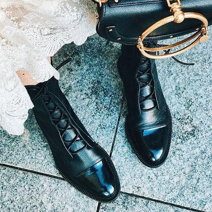 Leonie - Bottes premium avec talons