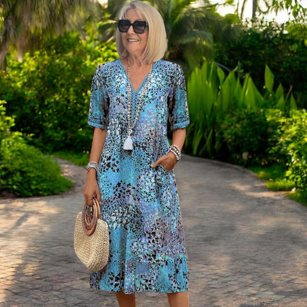 Marianne | Robe Printanière Éclatant