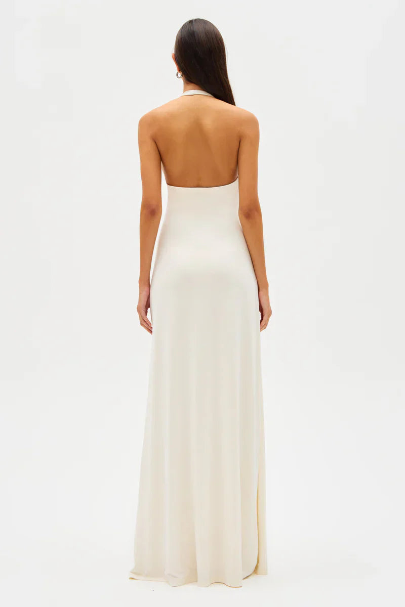 Ève – Robe à col profond