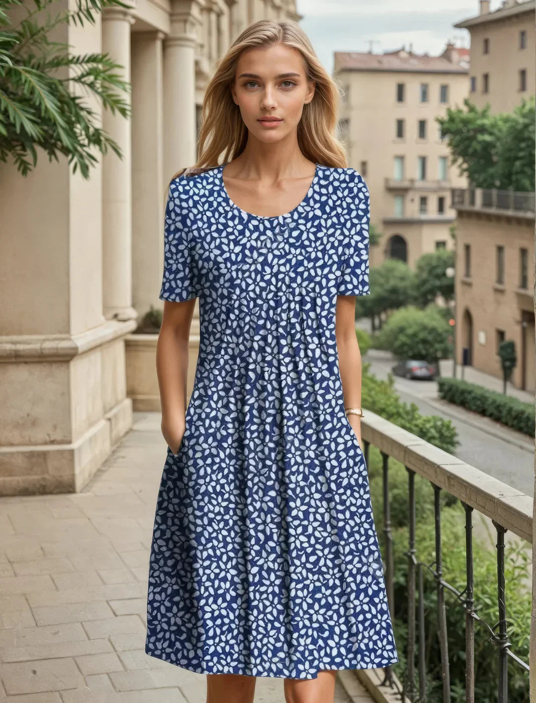 Gigi | Robe avec couvrant le ventre