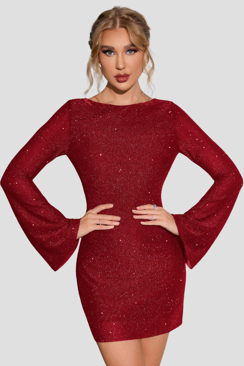 Maryse – Robe à paillettes tendance