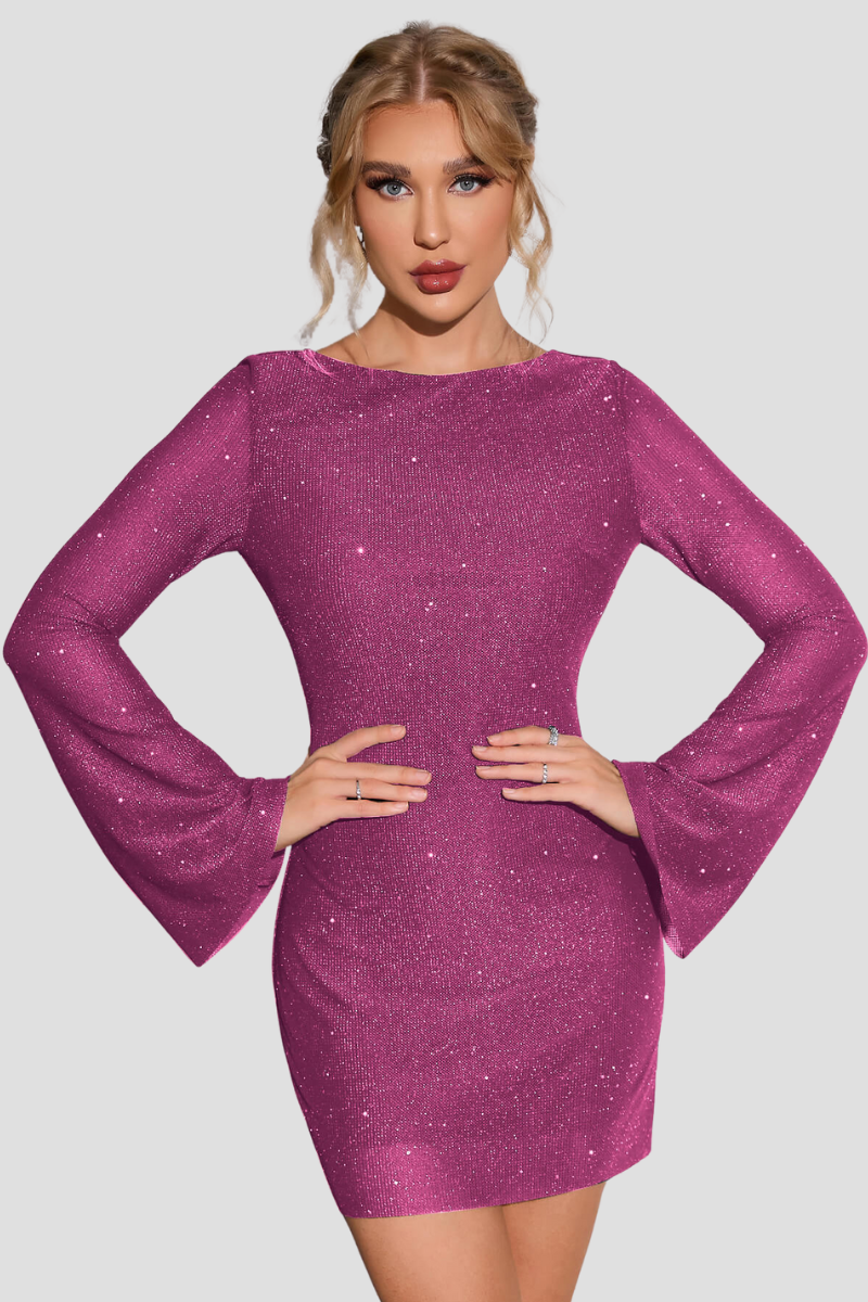 Maryse – Robe à paillettes tendance