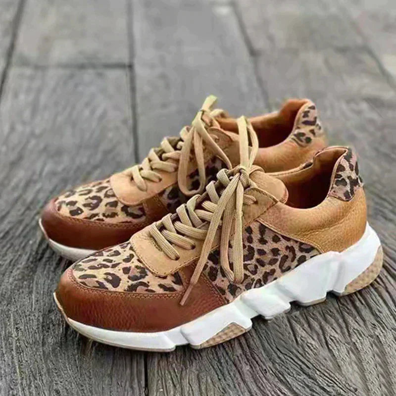Celeste – Chaussures à dessin léopard