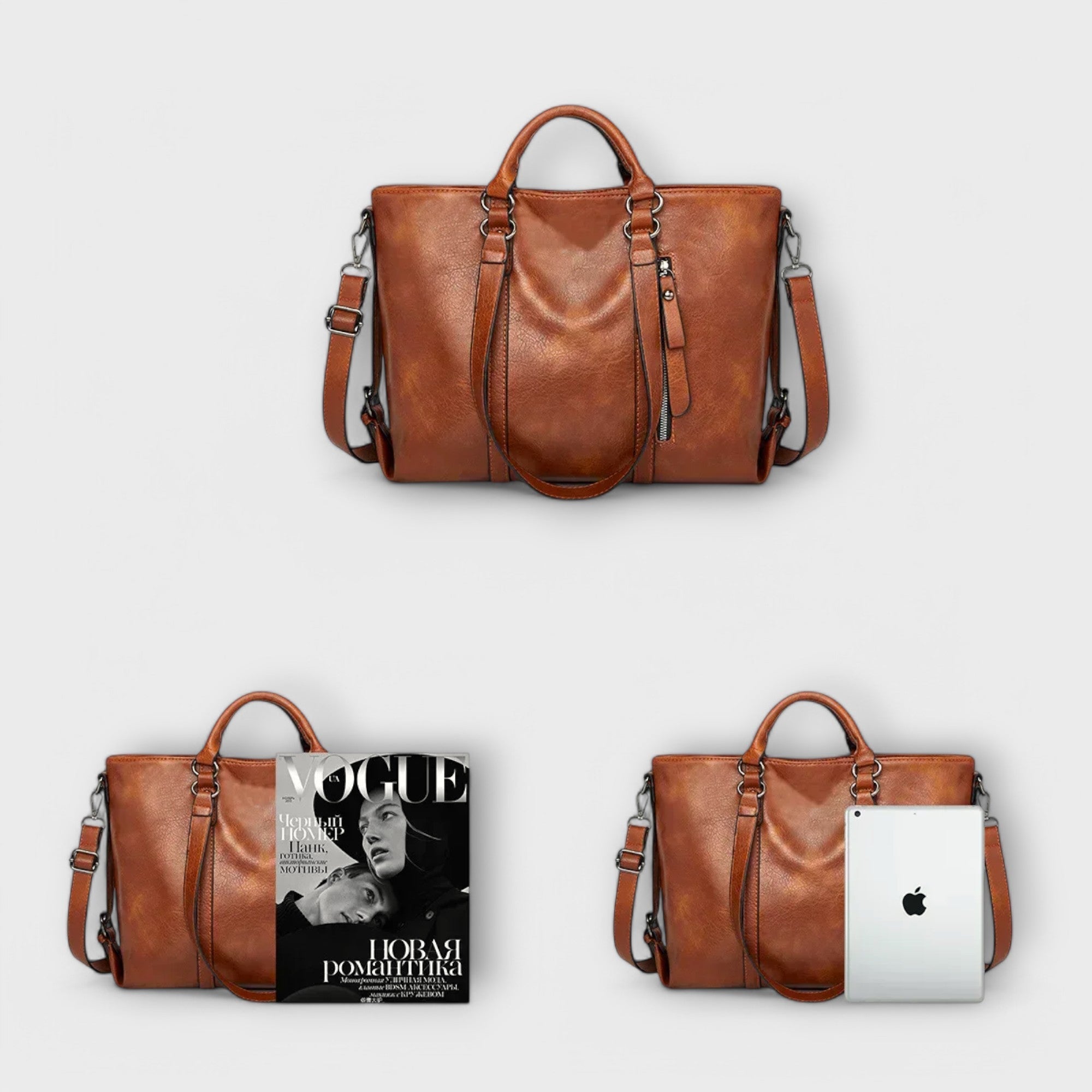 Louise | Grand sac en cuir