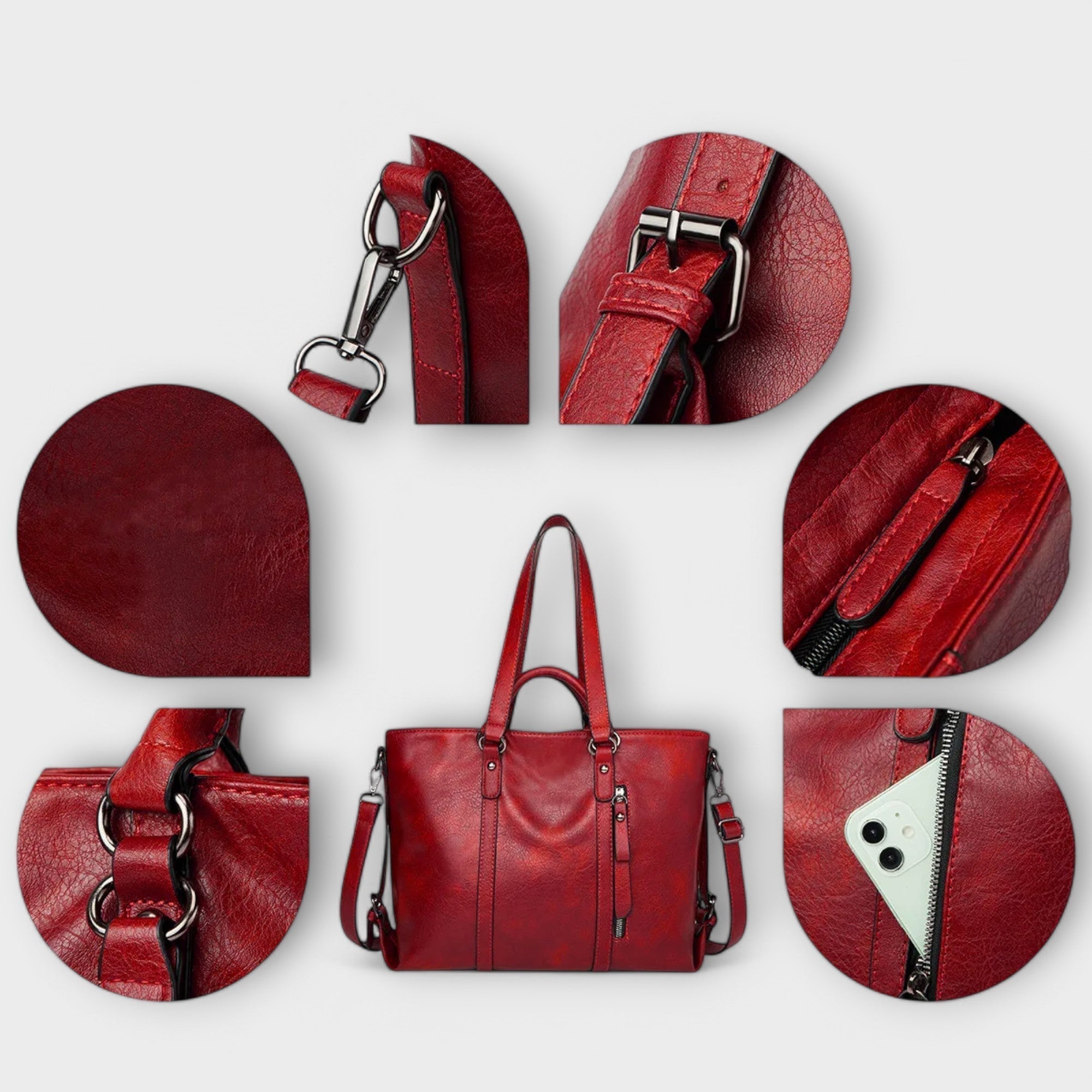 Louise | Grand sac en cuir