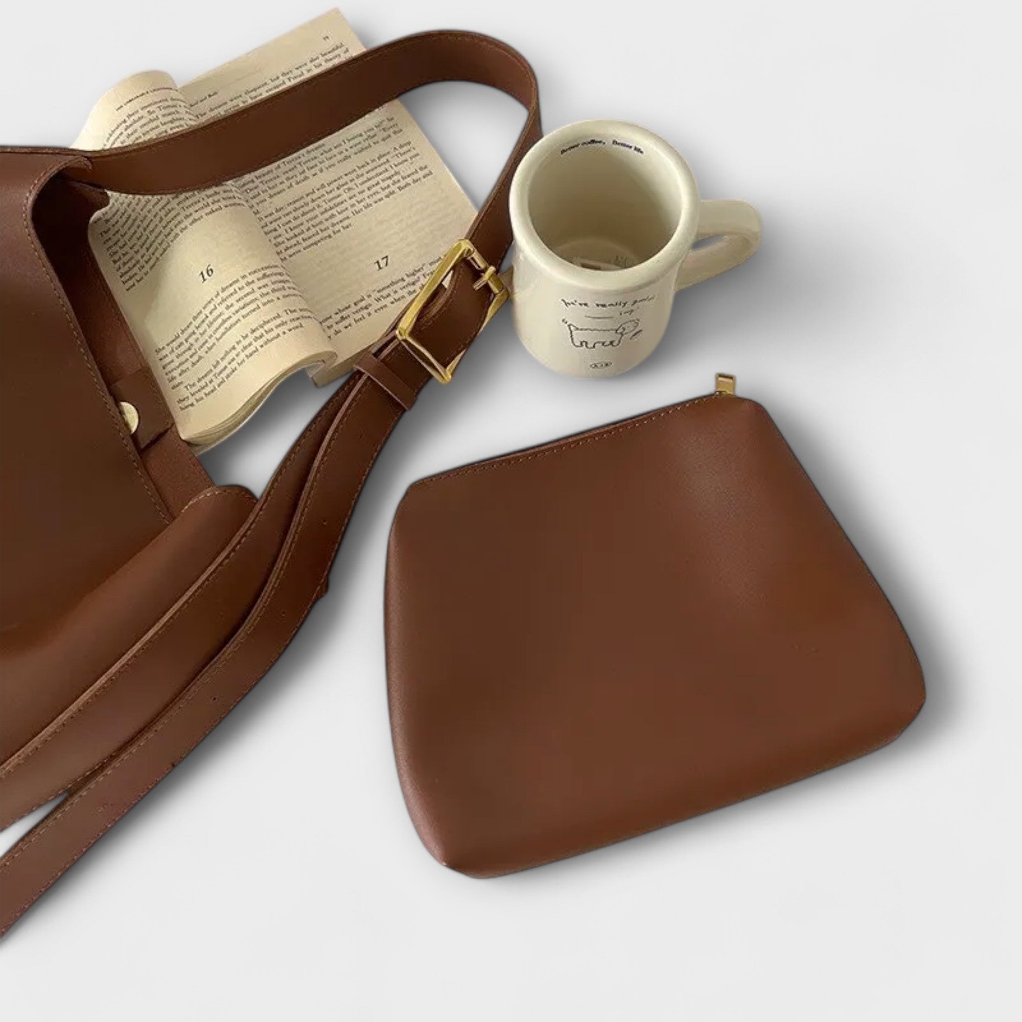 Océane | Sac à épaule en cuir élégant