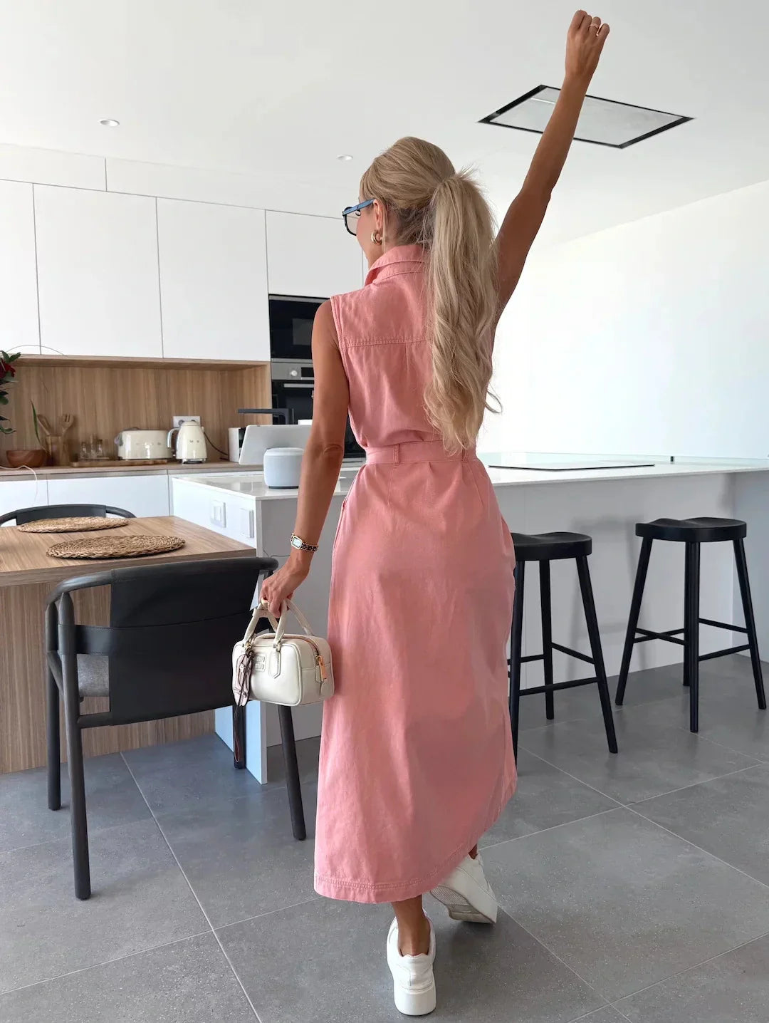 Louisa | Robe Longue en Jean