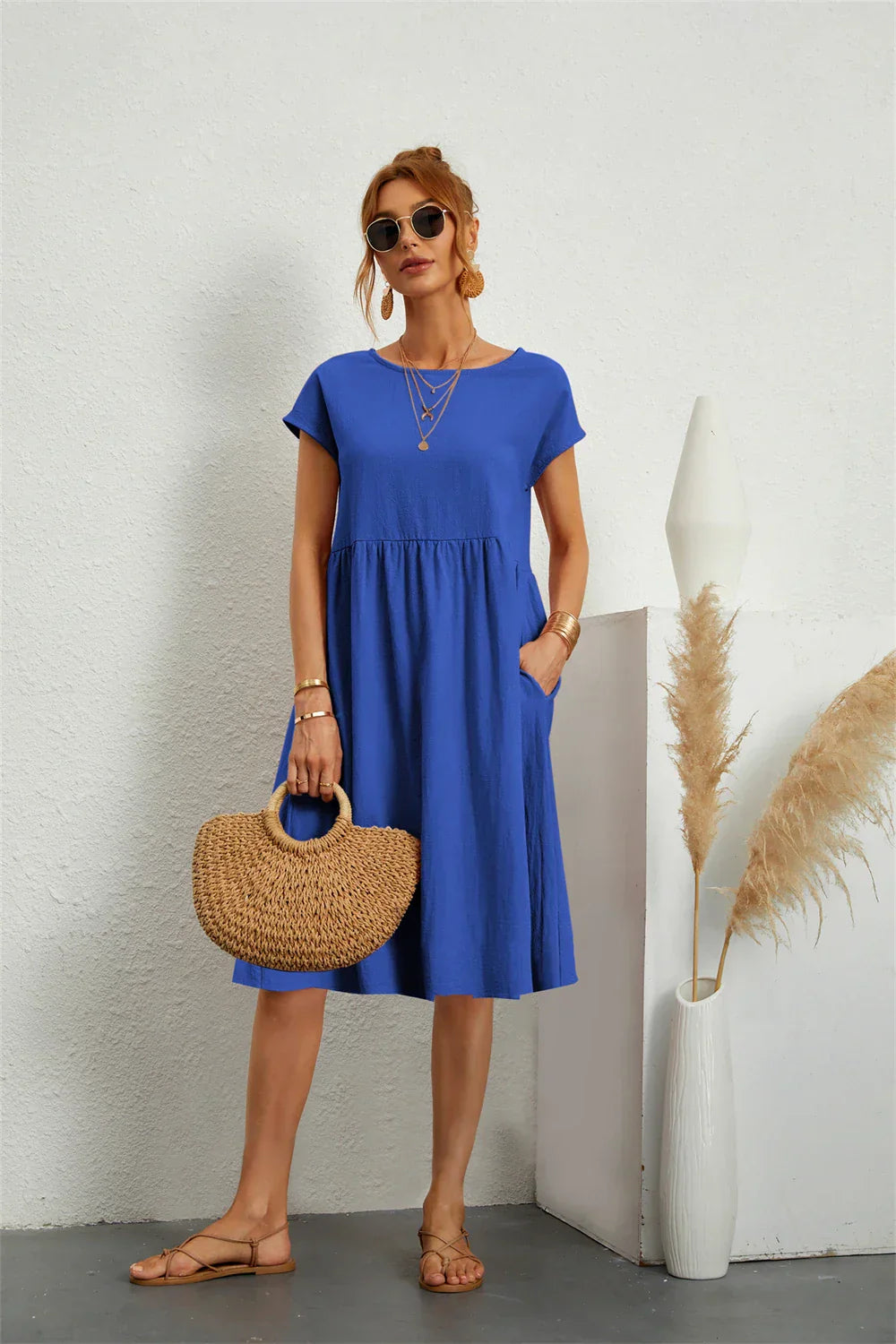 Lise – Robe de Poche Décontractée