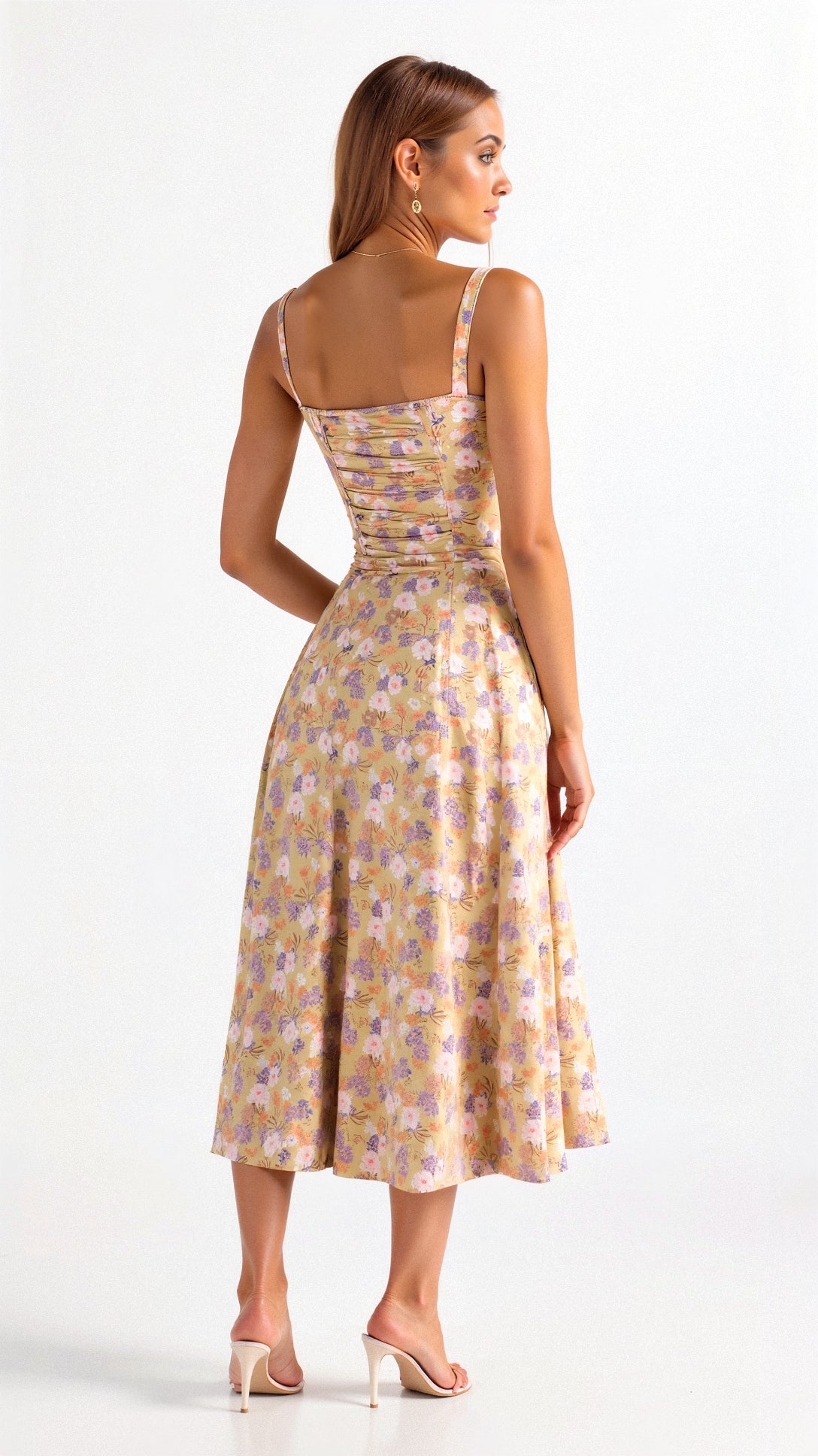Annabelle – Robe Élégante à Taille Cintrée