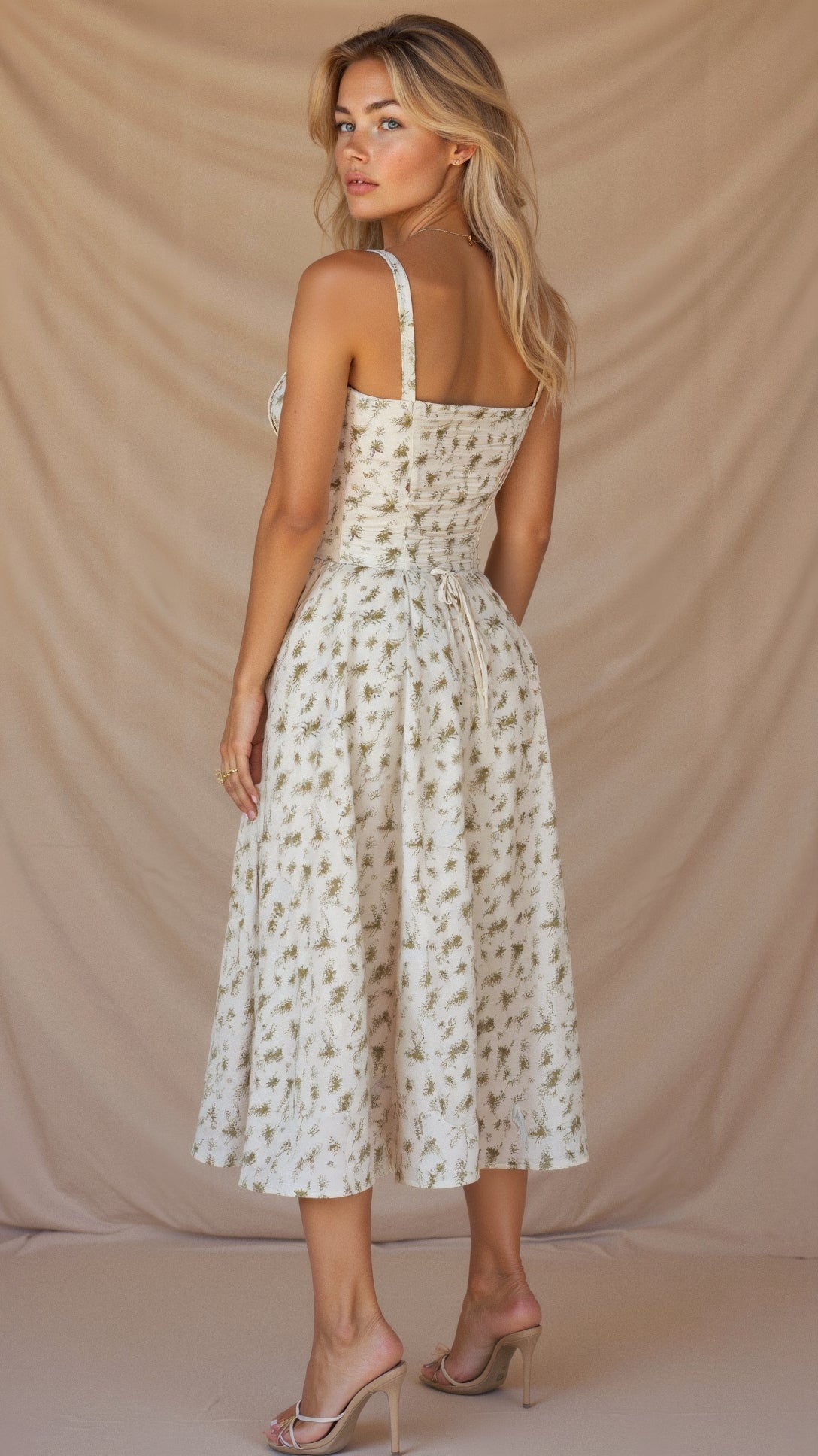 Annabelle – Robe Élégante à Taille Cintrée