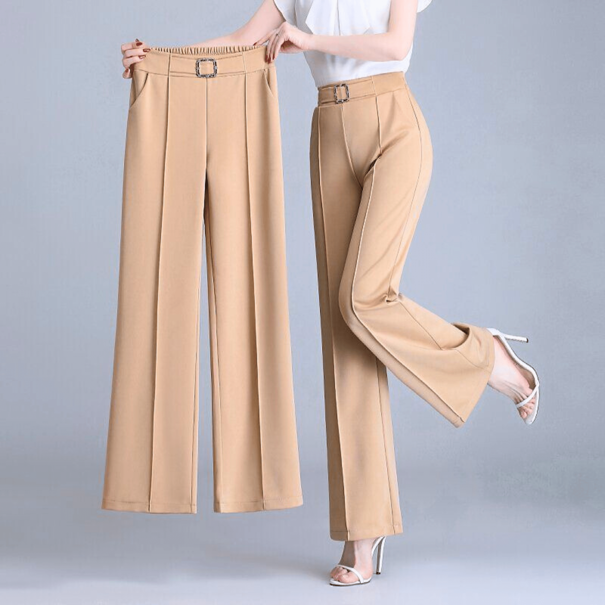 Chloé - Pantalon Taille Haute