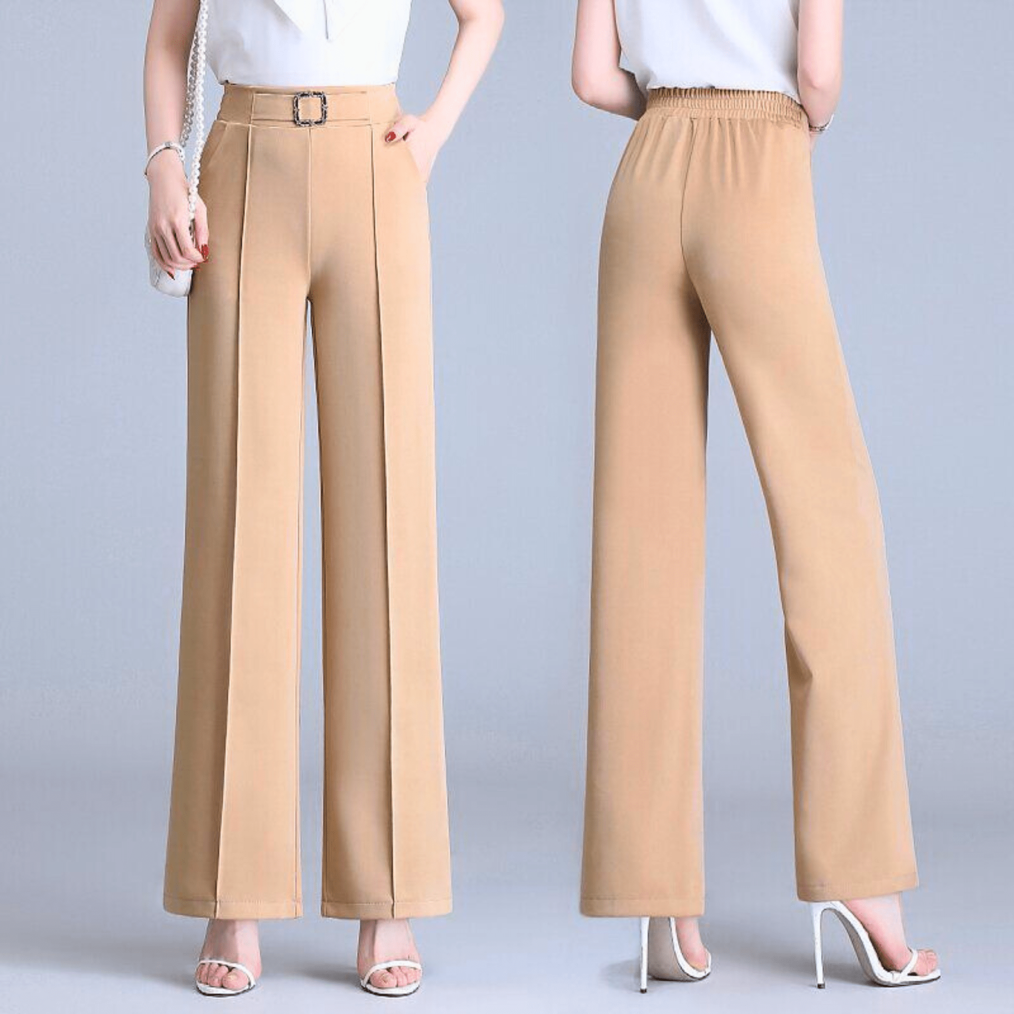 Chloé - Pantalon Taille Haute