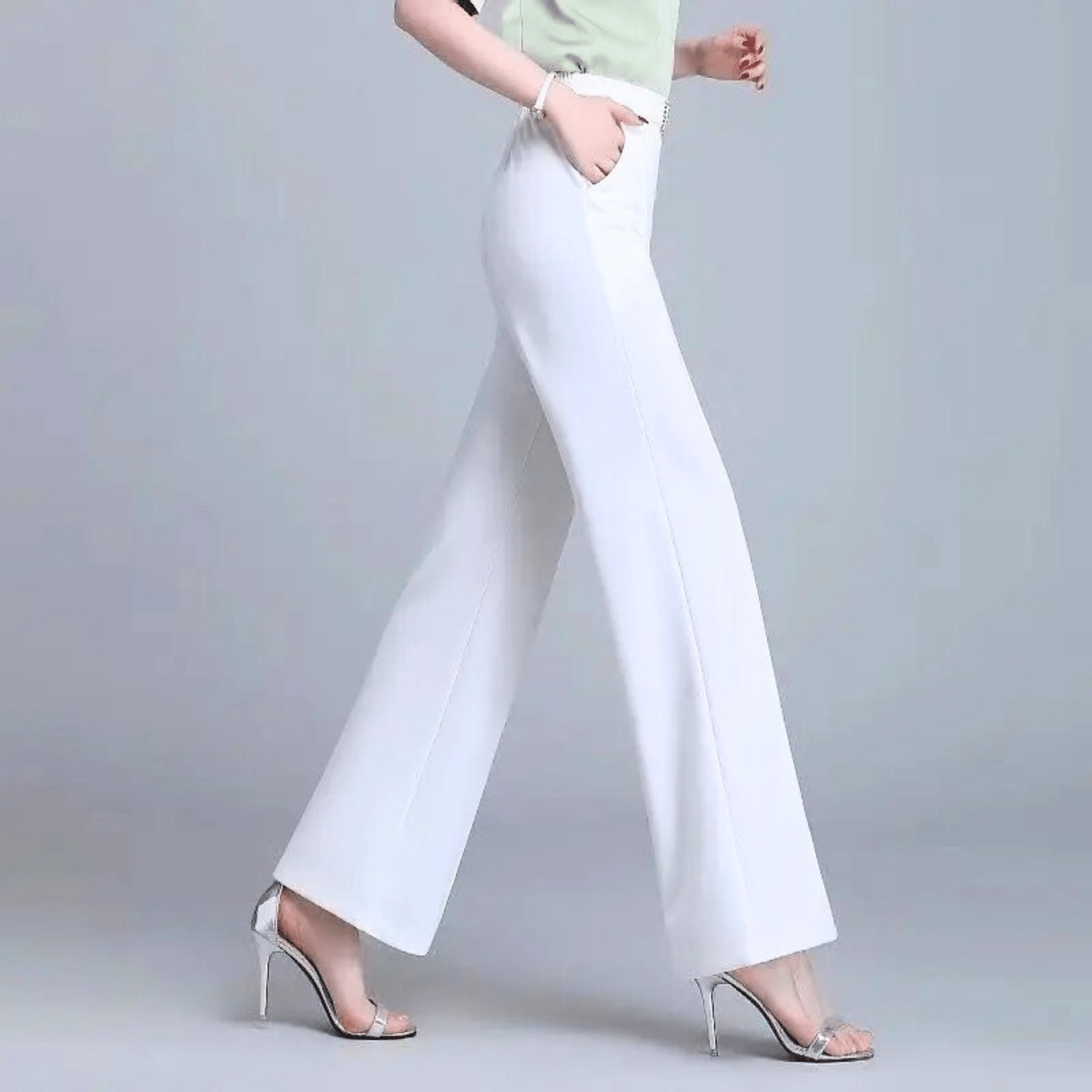 Chloé - Pantalon Taille Haute