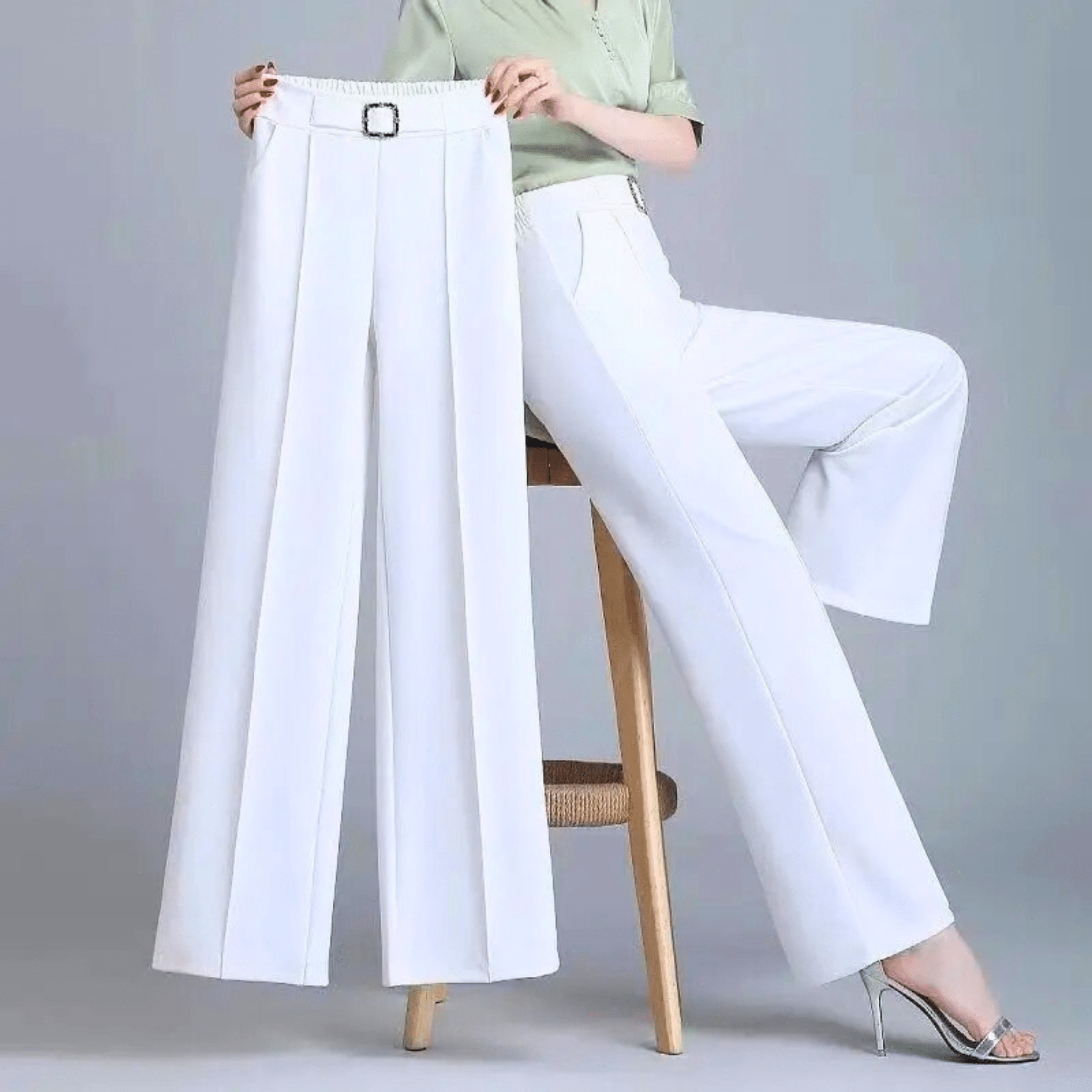 Chloé - Pantalon Taille Haute