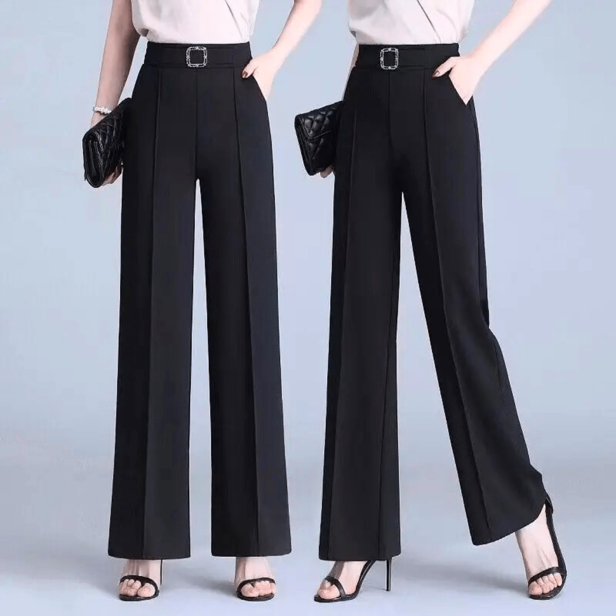 Chloé - Pantalon Taille Haute
