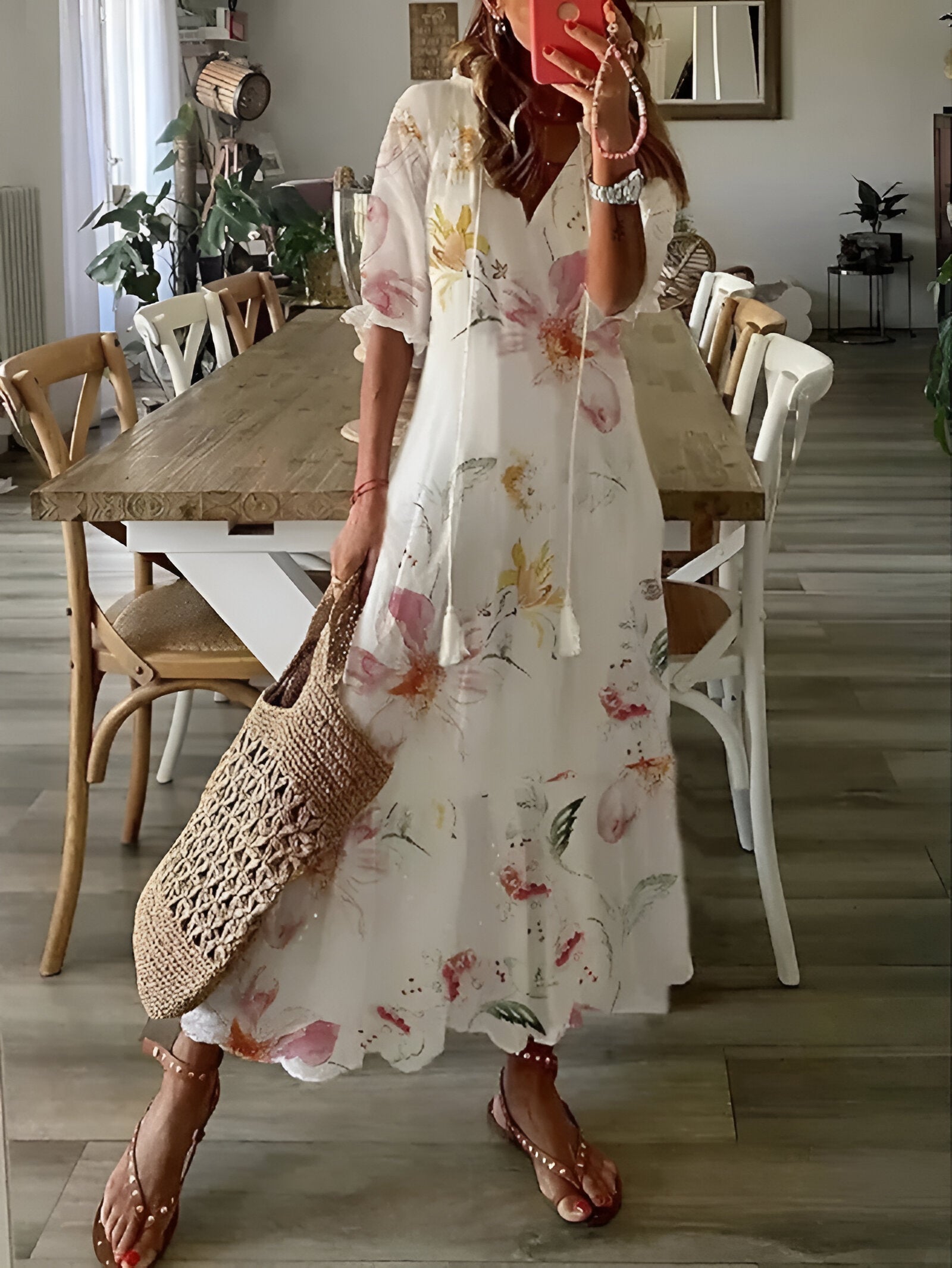 Alizée | Robe maxi bohème