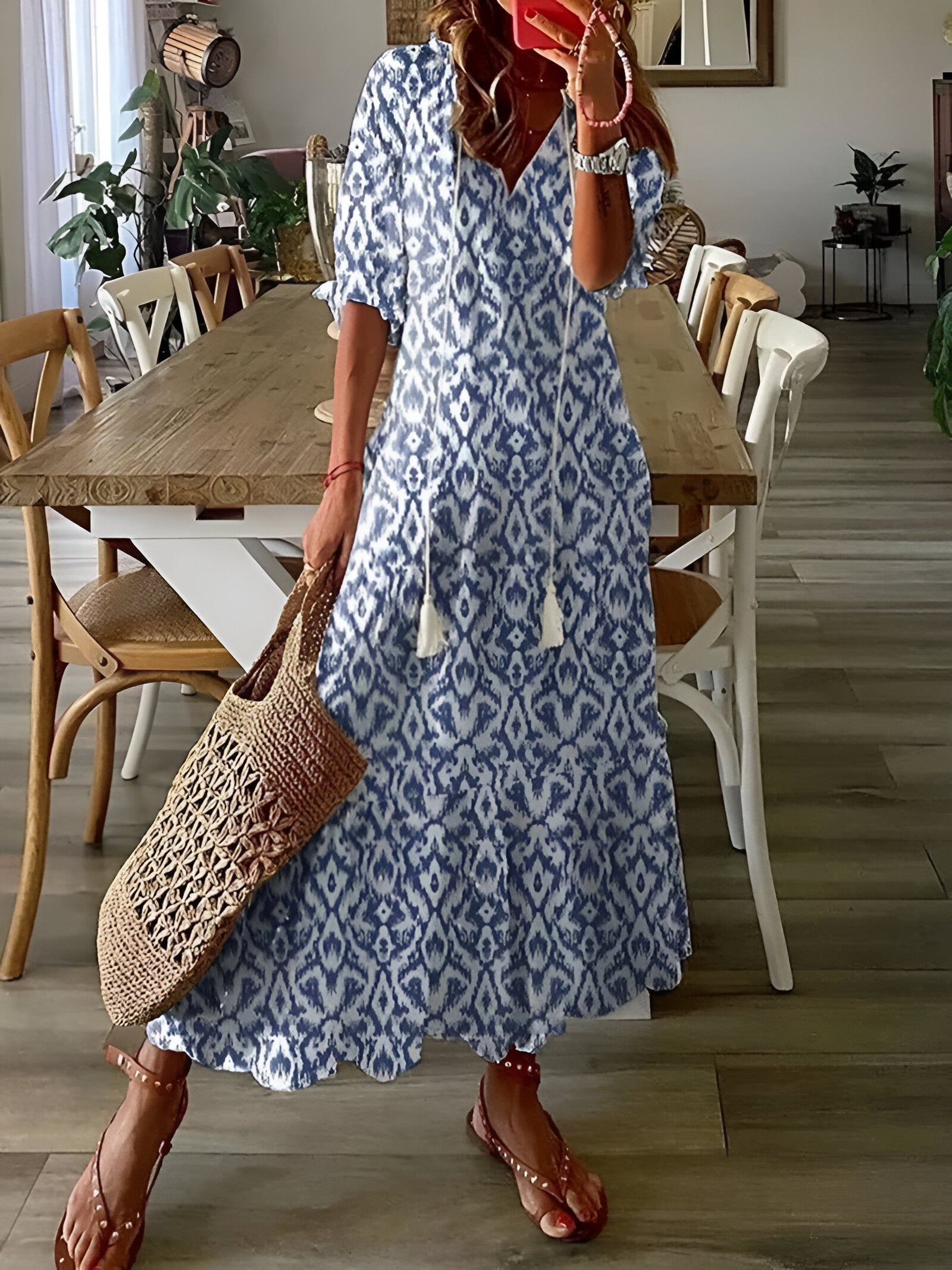 Alizée | Robe maxi bohème