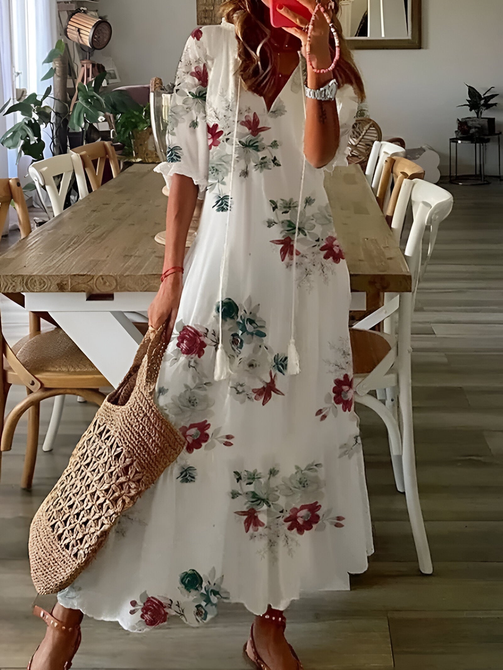 Alizée | Robe maxi bohème