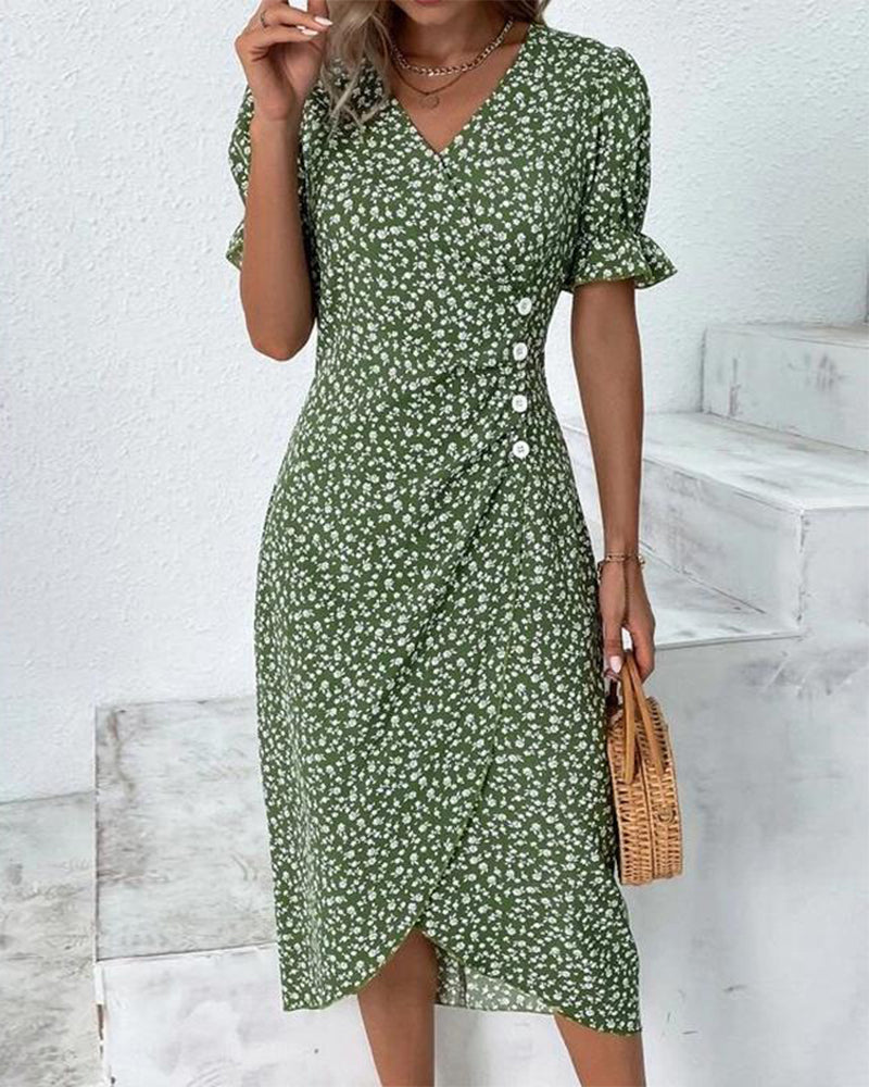 Brigitte – Robe Imprimée Florale
