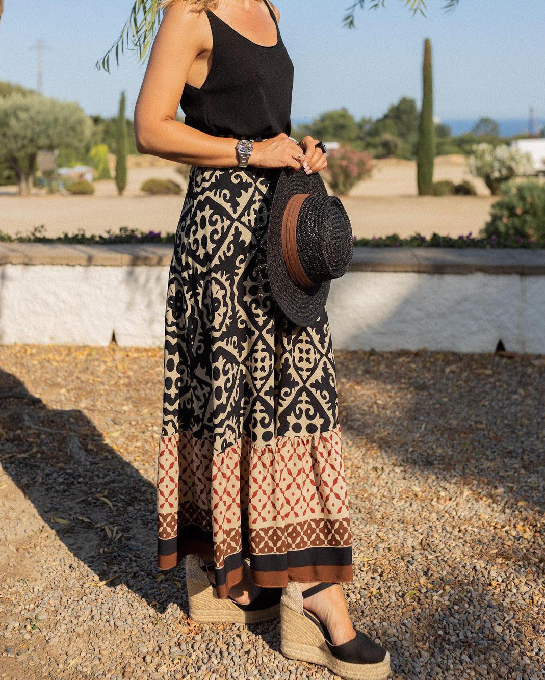 Sierra - Jupe Maxi Boho