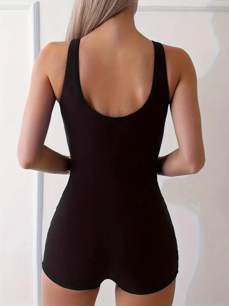 Maillot de bain une pièce shorty