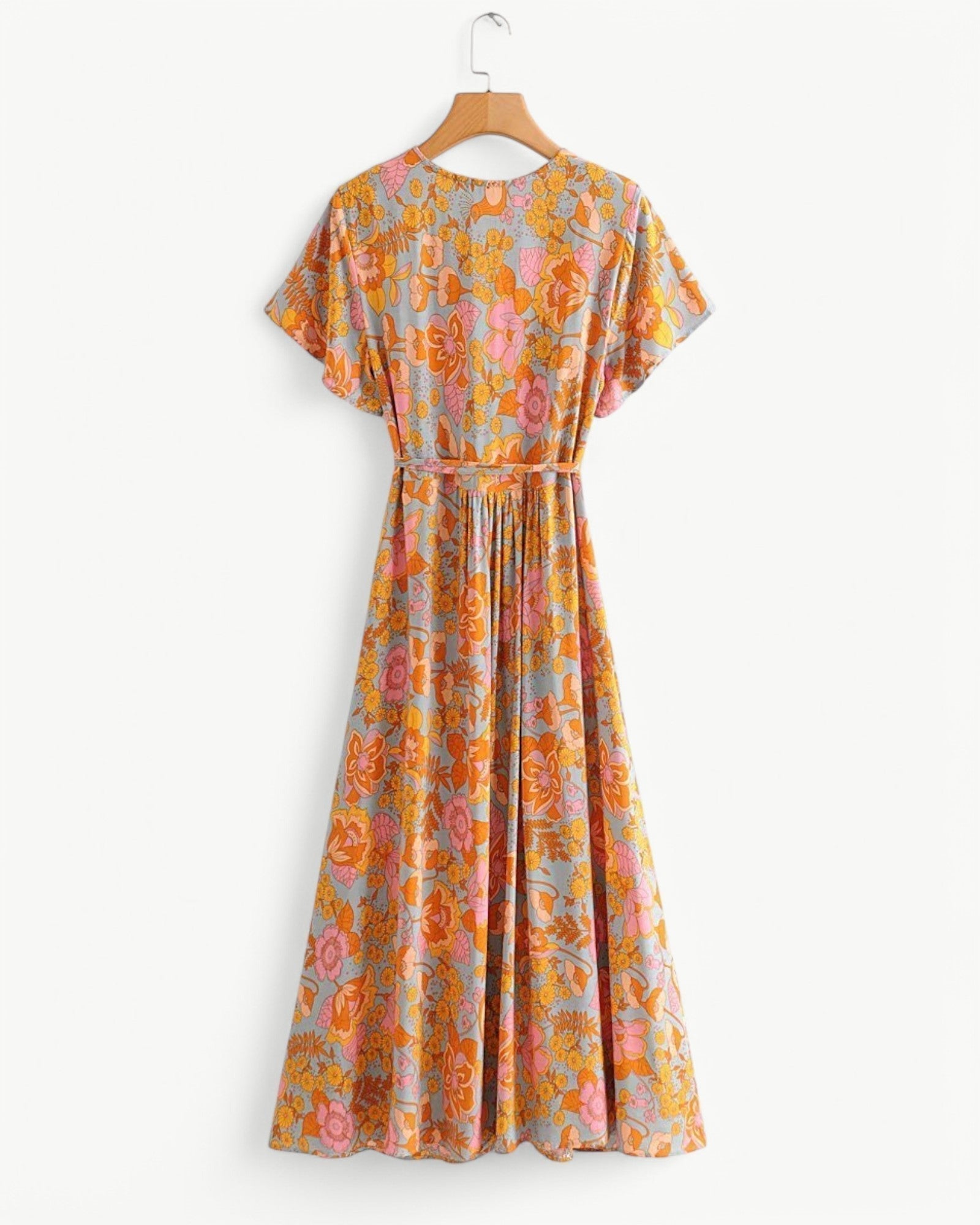 Esme - Robe Florale Enveloppante
