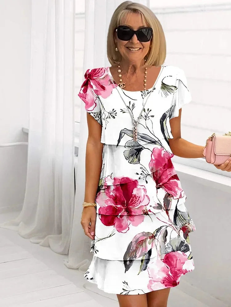 Robe Fleurie Volante Lola™