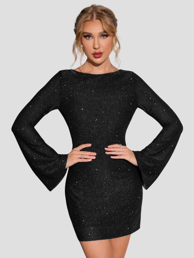 Maryse – Robe à paillettes tendance