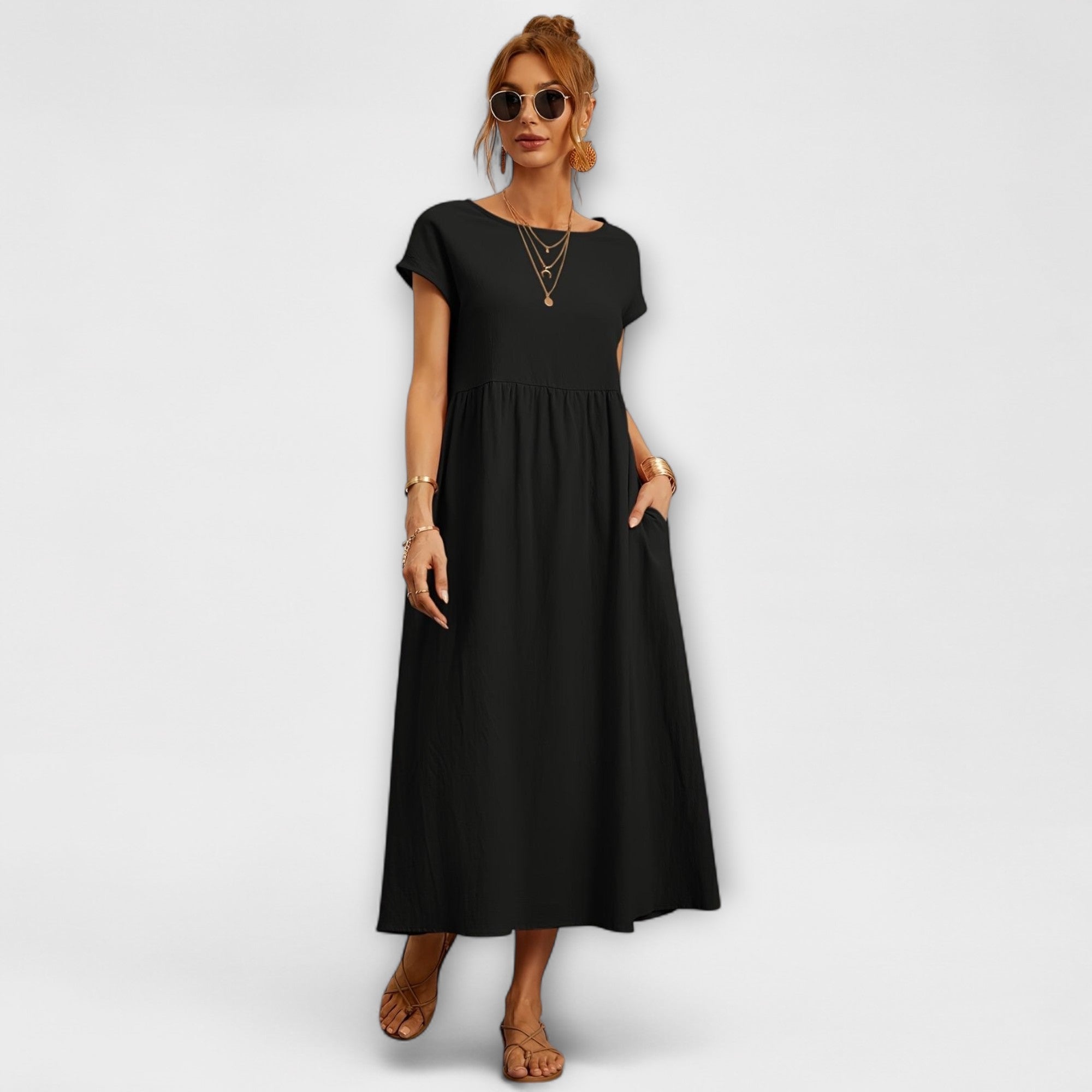 Clara - Robe en velours