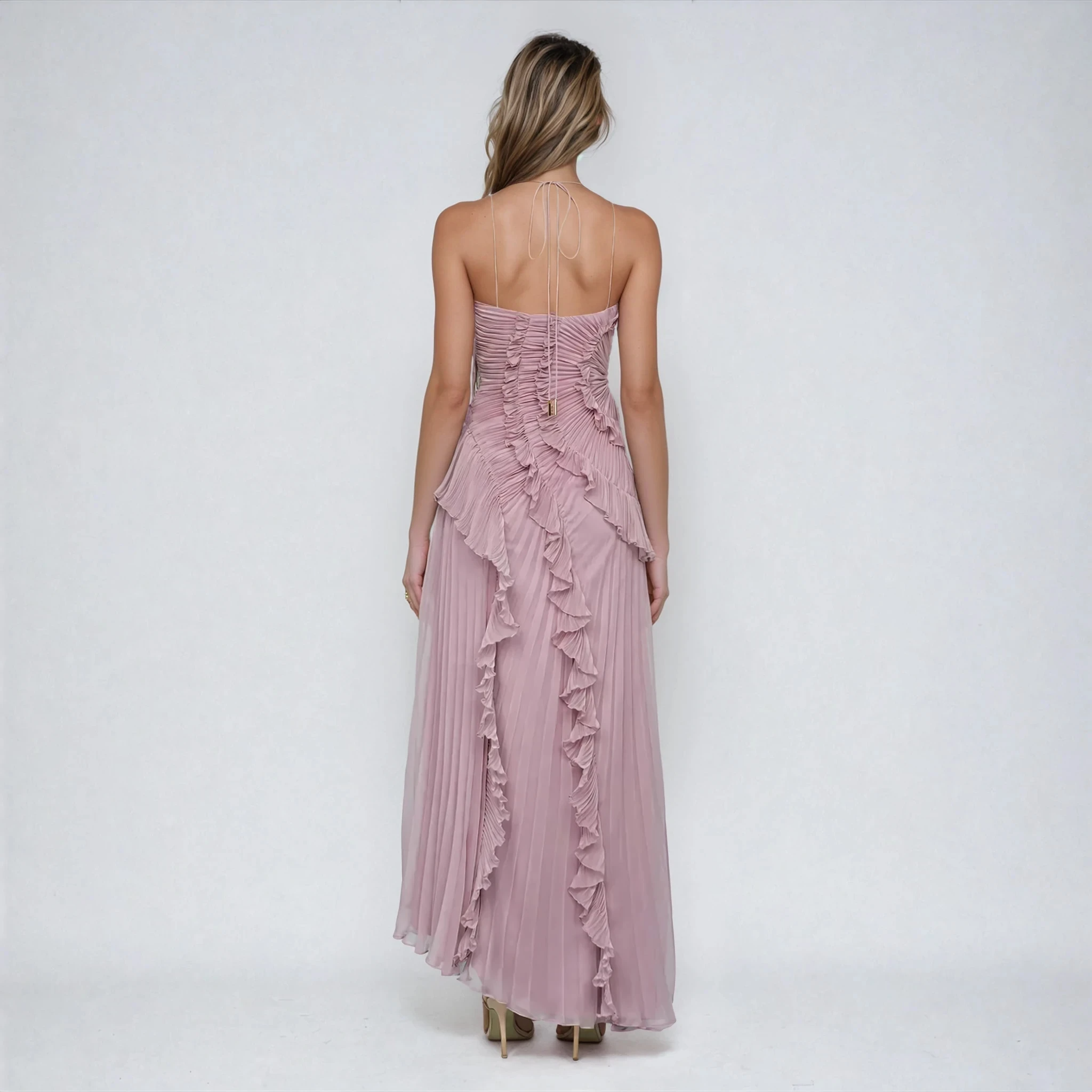 Colette – Robe Lilas Étoilée
