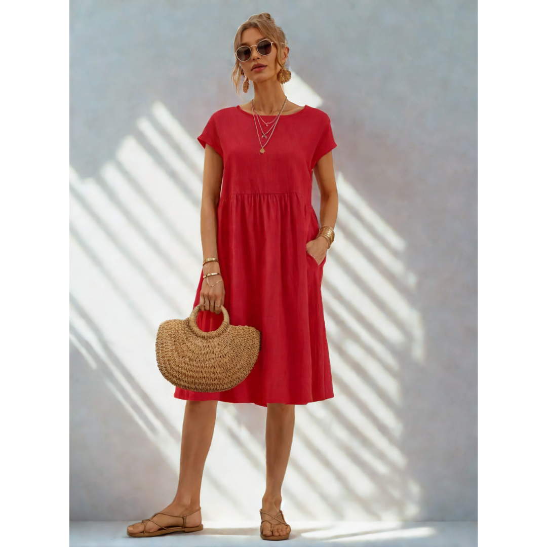 Lise – Robe de Poche Décontractée