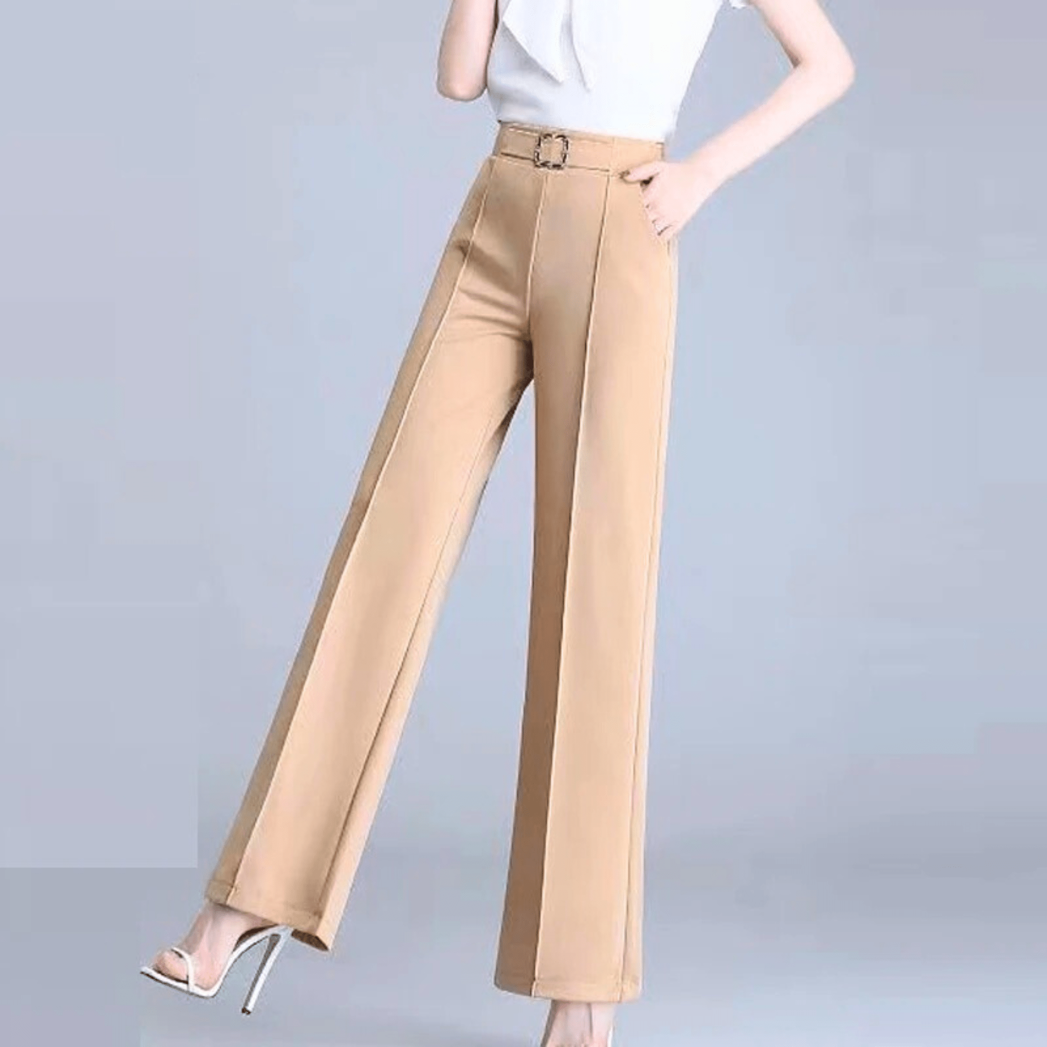 Chloé - Pantalon Taille Haute
