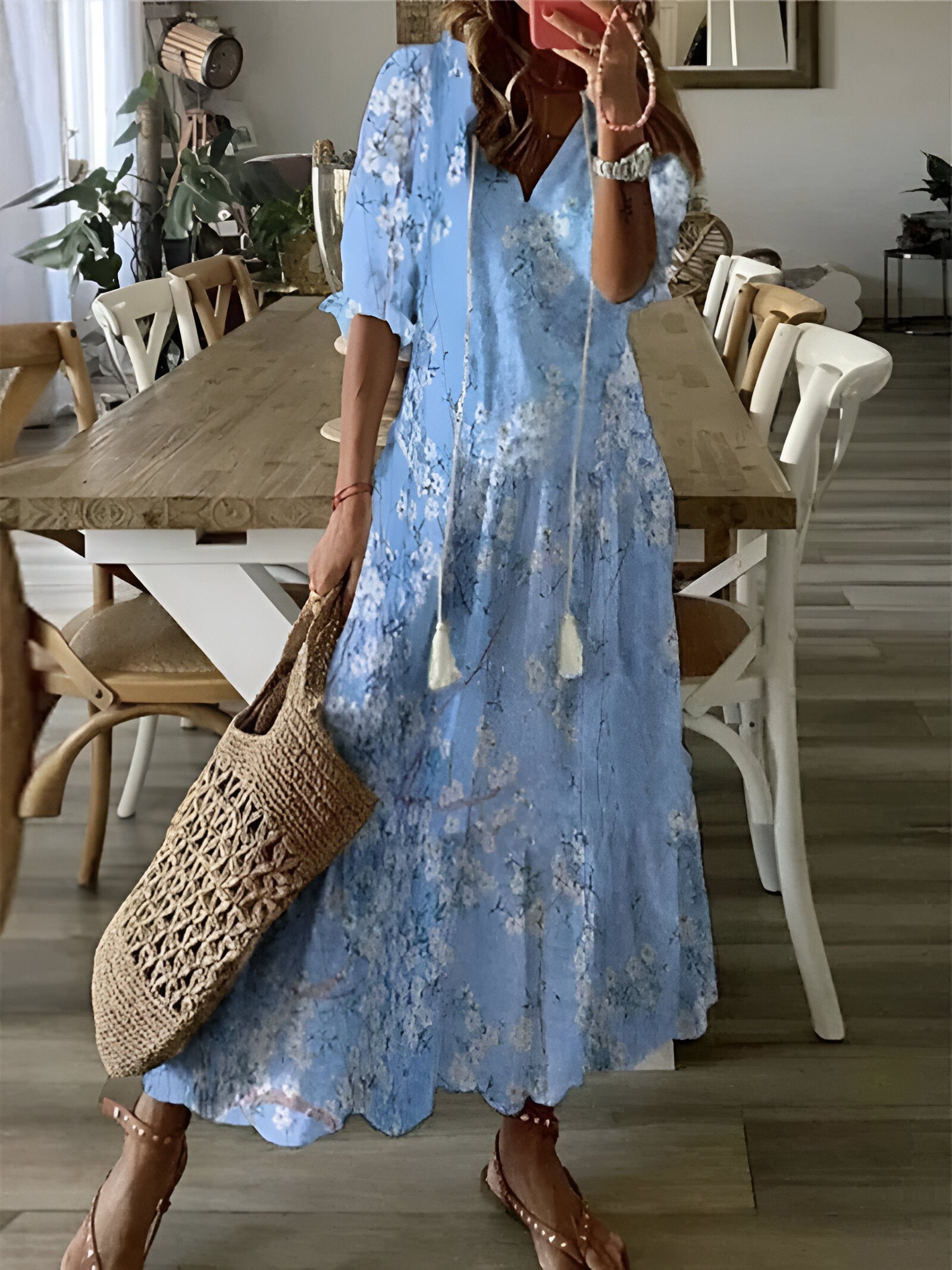 Alizée | Robe maxi bohème